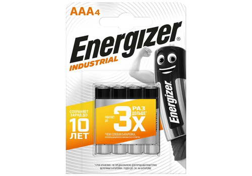 Батарея Energizer Industrial AAA-LR03 4шт., фото 1